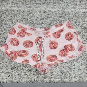 Victoria's Secret Pink Donut Print Pajama Shorts